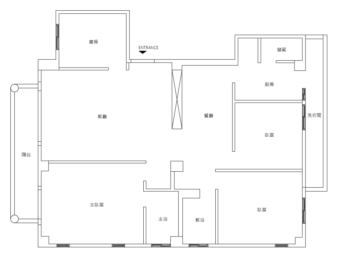 格局示意圖