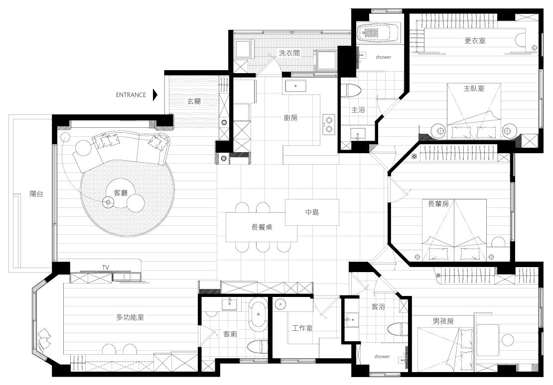 信義區-黃公館 / 拾光悅影 老屋翻新