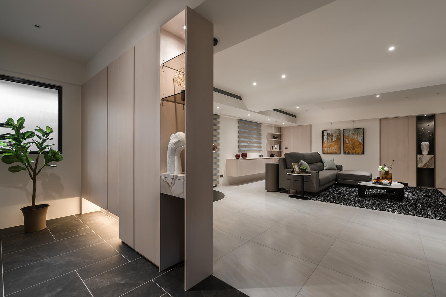 信義區-施公館 / 挹注簡約風範　描摹柔潤居所 老屋翻新